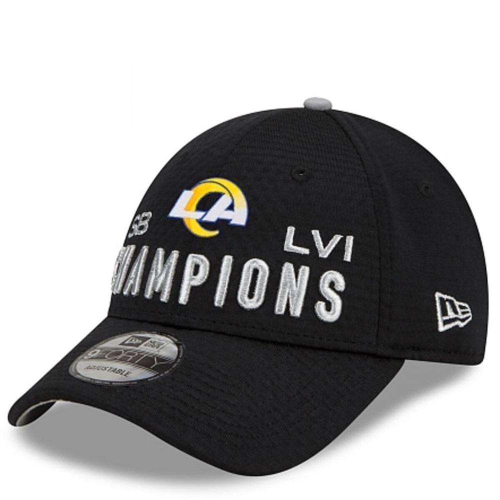 NEW ERA Los Angeles Rams Super‎ Bowl LVI Champions 9FORTY Snapback Hat *NEW*